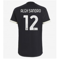 Juventus Alex Sandro #12 Tretí futbalový dres 2023-24 Krátky Rukáv